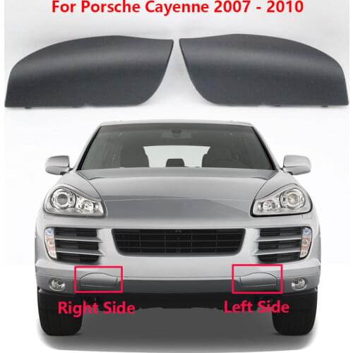 For Porsche Cayenne 2007 2008 2009 2010 Front Bumper Tow Hook Cover Fauling Eye Cap Plug OEM 95550515510 95550515610