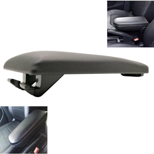 Black Center Console Armrest for Vehicle Cover Lid Fit for VW Polo 6R JETTA GOLF MK4 BORA BEETLE PASSAT B5 SKODA OCTAVIA Lavida