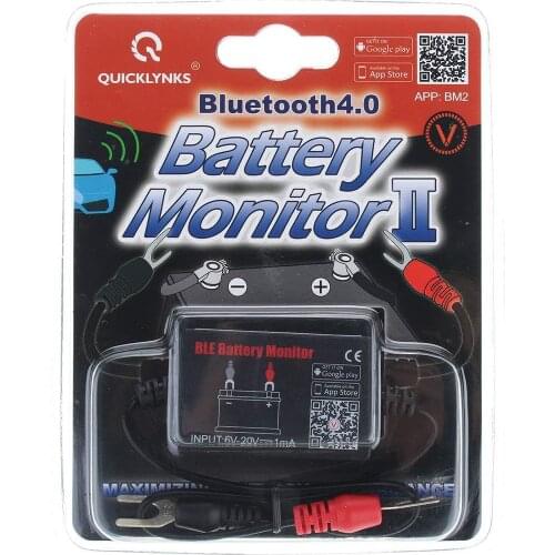 12V Car Battery Monitor Tester BM2 Bluetooth 4.0 Diagnosis Instrument of Bluetooth 4.0 Detector for 12V Automobile