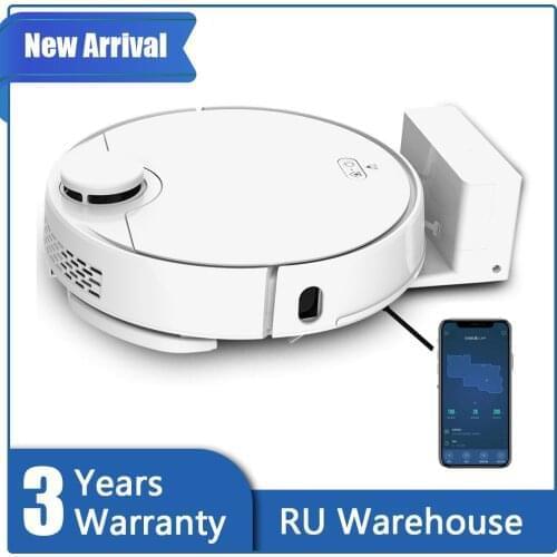 Robot Vacuum Cleaner Map Navigation,WiFi App,Suction,Smart Memory,Electric Water Tank,Wet Mopping,Disinfect