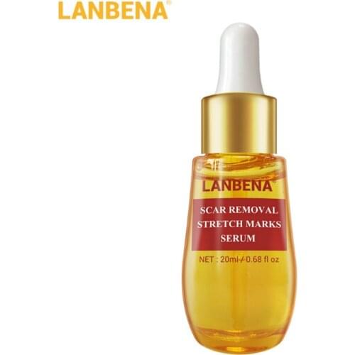 20ml Lavender Scar Removal Stretch Marks Serum Liquid Essence Acne Treatment Shrink Pores Repair Skin Face Body Skin Care