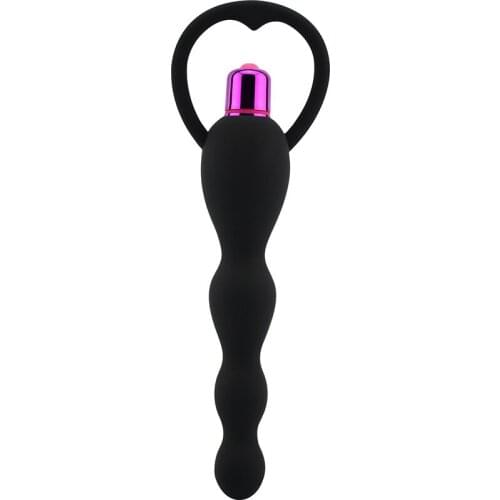 Vibrator Sex Toys for Adult 18 plus Butt Plug Tail Anal Sex Toys for Women Men Silicone Analnach Tube