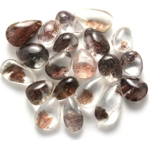 1Pc Natural Hair Rutilated Quartz Natural Citrine Yellow Hair Crystal Rutilated Quartz Hairstone Polished Stone Home Decoration