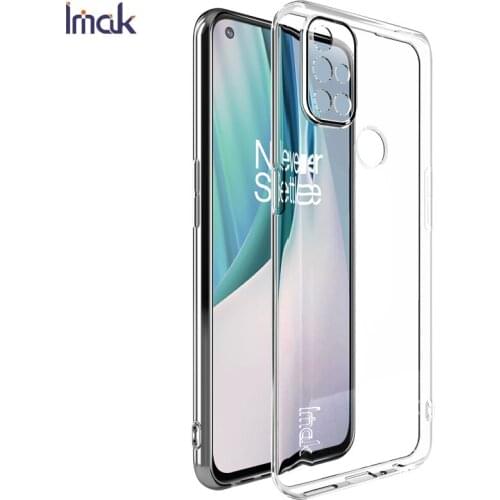 OnePlus Nord N10 5G Case IMAK UX-5 Soft TPU Transparent Slim Phone Shell Silicone Back Cover Case for One Plus Nord N10 5G