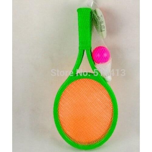 Tennis racket badminton discreteness toy Children Puzzle Tennis Racket Badminton Discreteness Large Bat Toys Unisex Plastic