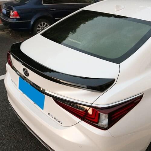 For Lexus ES250 ES300 ES350 Spoiler 2018 2019 2020 2021 High Quality ABS Material Car Rear Trunk Wing Accessories Body Kit