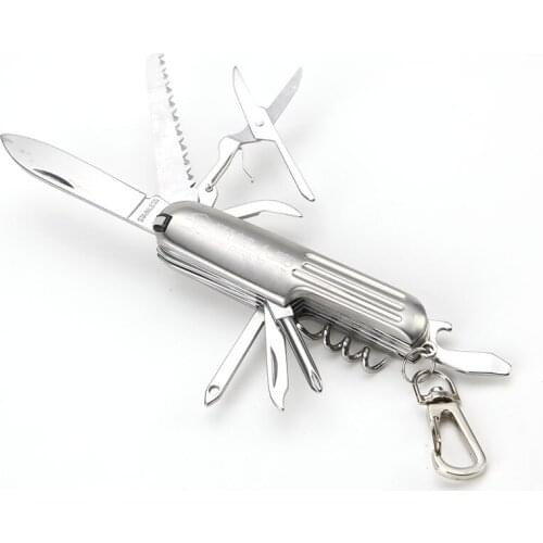 Hot selling 1pc 3.7'' Multi-functional pocket Hunting Outdoor Camping Survival Knives mini folding knife tool army knife primary