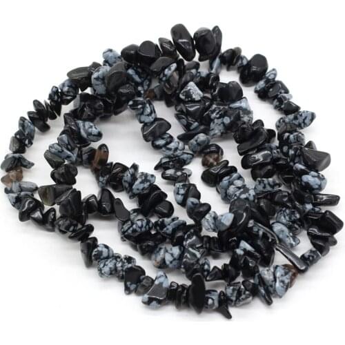 Fashion Irregular Beads Natural Snowflow Stone Gravel Beaded for Jewelry Making DIY Necklace Bracelet Accessories 5-8mm