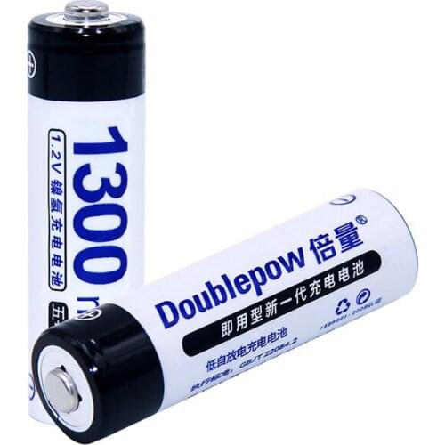 New 1.2V 1300mAh NI-MH AA Rechargeable Battery for Camera Toy Keyboard Wilress Micphone Gamepad Rechargeable Batteries Bateria