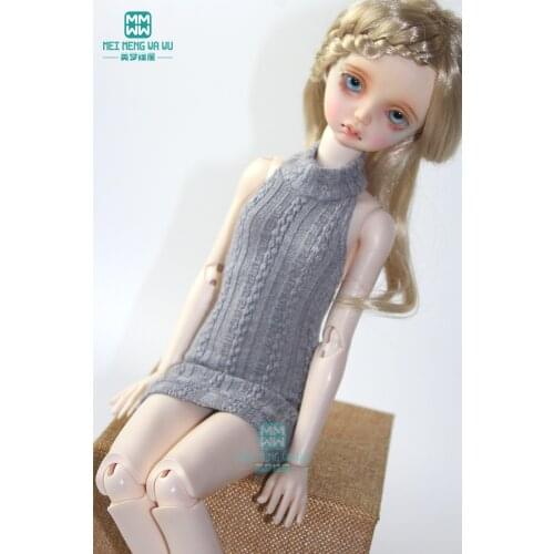 Clothes for doll fits 1/4 43cm BJD Doll Clothes Fashion halter sweater Girls gift