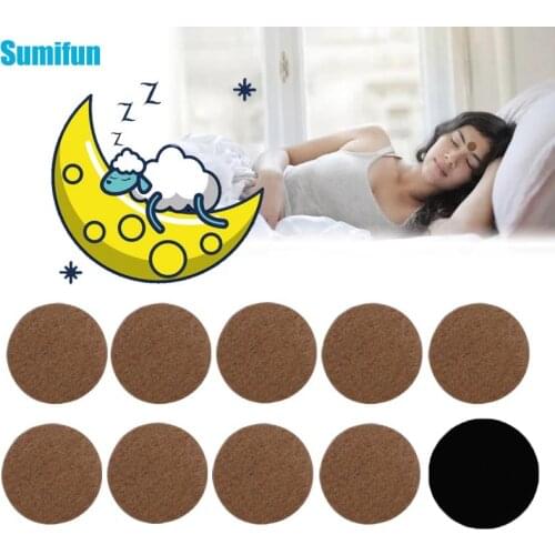 20pcs Medical Sleep Plaster Relieving Insomnia Stress Anxiety Chinese Herbal Patch Soothe Mood Body Relax Health Care D6377