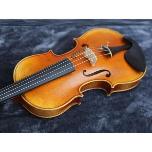 4/4 Full Size, Vintage/Aged/Antique/Old Finish Quality Violin, Antonio Stradivari Cremonese 1716 Model 14F