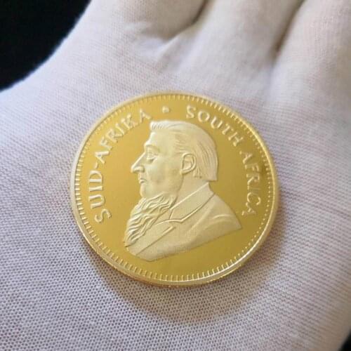 2013 Gold Plated South Africas First Presidential Commemorative Coin Art Collection Souvenir Festival Gift Home Decoration