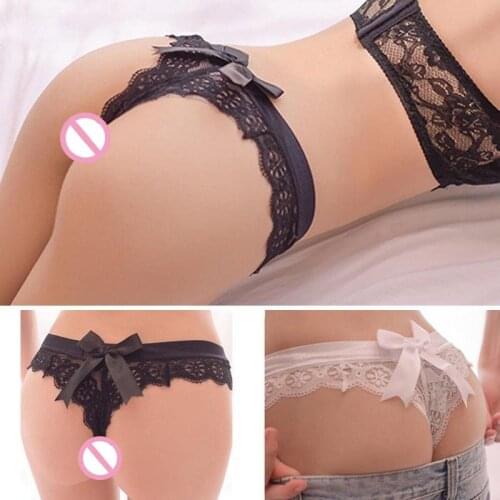 Hot Women Lingerie G String Lace Underwear Femal Sexy T-back Thong Sheer Panties Japan Style Transparent Knickers