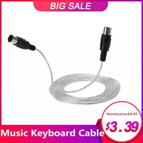 3M/9.8FT 3m MIDI extension cable piano cable Interface to USB Cable Converter Connector PC to Music Keyboard Instrument Cable