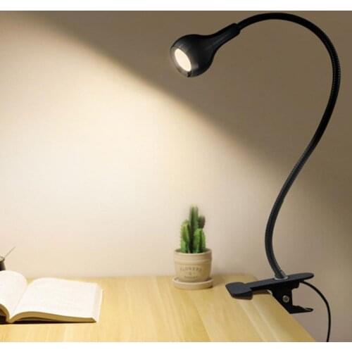 USB Led Desk Light Mini Clip-On Flexible Bright Led UV Lamp Adjustable Glue Nail Dryer Cash Product Detector with Switch