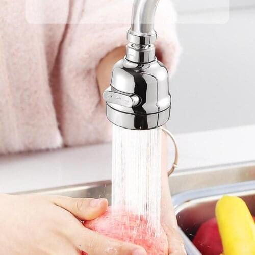 360 Degree Water Saving Bendable Steering Tube Tap Aerator Sink Shower Filter Bubbler Sprayer Adjustable Faucet Connector