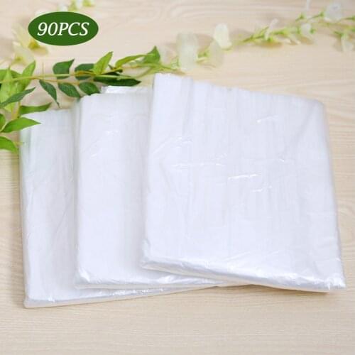 90pcs Environmentally Disposable Foot Tub Liners Bath Basin Bags for Feet Pedicure Foot Detox SPA Skin Care Accessories 55*65cm