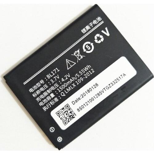 2018 New BL171 1500mAh Battery For Lenovo A319 A60 A500 A65 A390 A368 A390T A356 A370e BL-171 Free Shipping