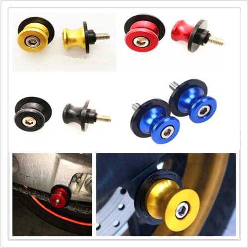 M6 Motorcycle accessories Swingarm Spools slider stand screws for yamaha YZF R1/R1M 1999 2000 2001 2002 2003 2004 2005 2007 2008