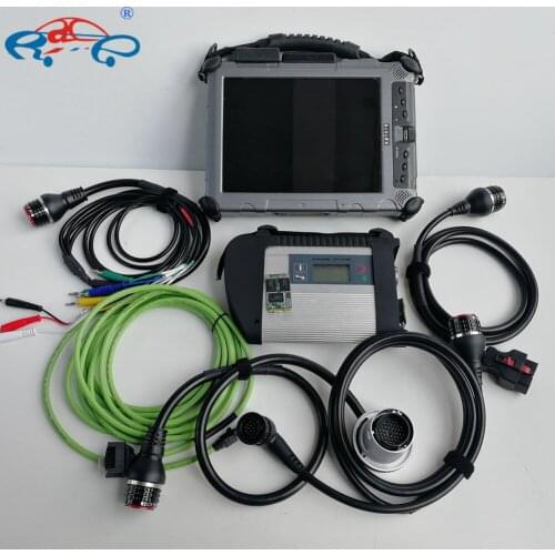 Used Laptop Tablet IX104 I7 4G Touch Screen and 480GB SSD and V12/2020 Software for MB Star C5 Auto Code Scanner Diagnotic Tool