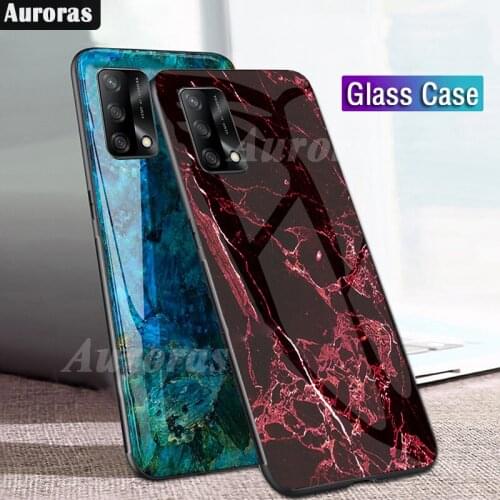 Auroras For Realme GT Master Edition Case Tempered Glass Soft Silicone Frame Cover Marble Print For Realme GT 5G Cover Funda