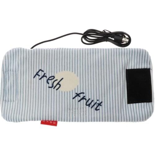 Travel Stroller USB Milk Water Warmer Insulated Bag Baby Nursing Bottle Heater