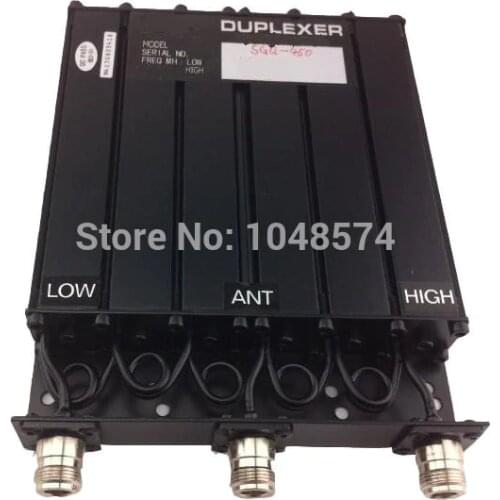 Free shipping 450MHz 30W UHF Duplexer 6 Cavity N Female connector for radio repeater
