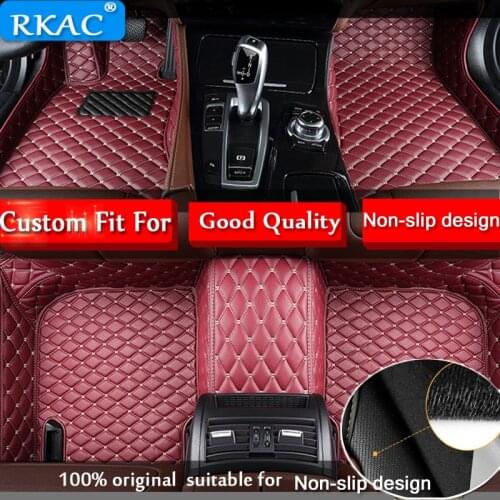 Custom fit car floor mats for Toyota Land Cruiser 200 Prado 120 Rav4 Corolla Avalon Camry Car accessorie car styling floor mat