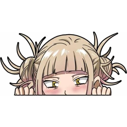 Beautiful Anime Fine Decal Cool Motorcycle Stickers Vinyl Fashion Car Decals Occlusion Scratch JDM Accessories Kk13*7cm