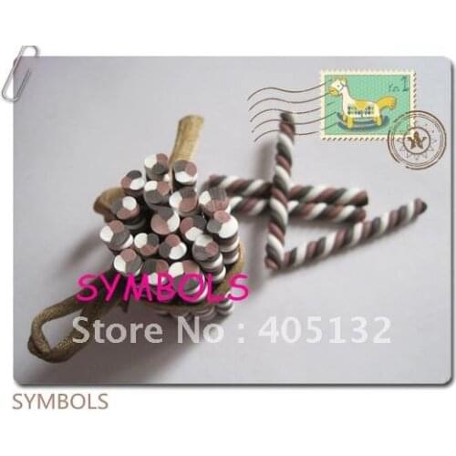 M-34 Free Shipping 100pcs 5mm Twist Polymer Clay Cane Fancy Nail Art Polymer Clay Cane