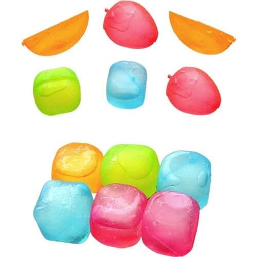 Fruit And Square Shaped Reusable Ice Cube Manufacturing Food Picnic Mold Kitchen Physical Preservation Tools Accessories V6Z1