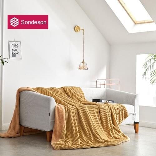 Sondeson Fashion Warm Blanket Magic Fleece Duvet Cover Modern Soft Travel Beach Throw Aircraft TV Sofa Flannel Free Shipping