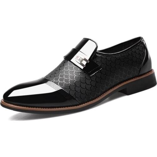 Mens formal shoes Stylish Gentlemans comfortable business formal shoes Fad erf4