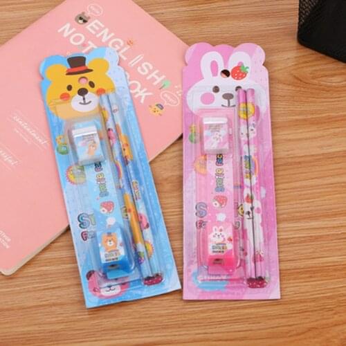 Drawing Pencil Set Kawaii Stationery Kids Pencils Creative Cute Pencils Novelty Pencils for School Pencil Set Cartoon Gift