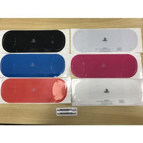 Sticker Label For psvita 2000 Console For PSV 2000 Back Touch Panel PS vita 2000 Host Back Cover Back Faceplate Label