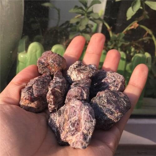 1Kg guardian stone natural red garnet rough stone reiki healing chakra energy crystal raw gemstone as gifts for making jewelry