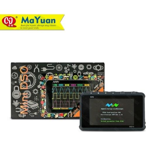 Miniware DS213 Professional Portable MINI 4 Channel Digital Oscilloscope 100MS/s