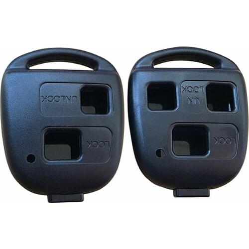For Lexus 2/3 Buttons Remote Head Shell Case Repair Kit DO IT YOURSELF NO LOCKSMITH NEEDED For Lexus RX300 ES300 LS400 GX460