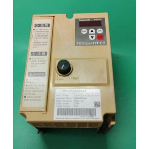 MBDK083BWM servo driver , used in good condition . 80% appearance new , good working , free shipping