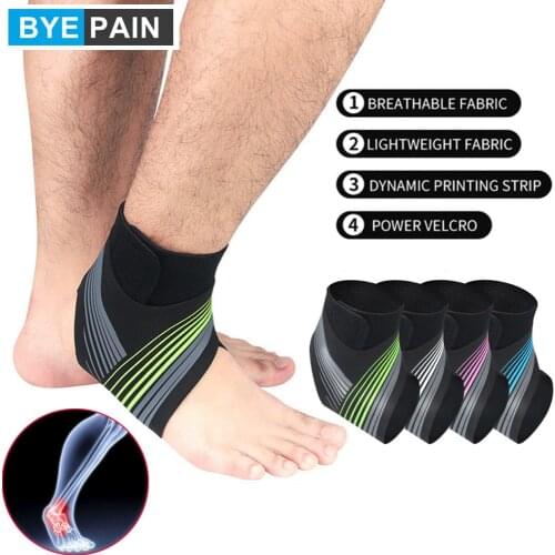 1Pair Ankle Brace, Adjustable Compression Ankle Support for Sports Protect, Achilles Tendonitis, Ligament Damage,Injury Recovery