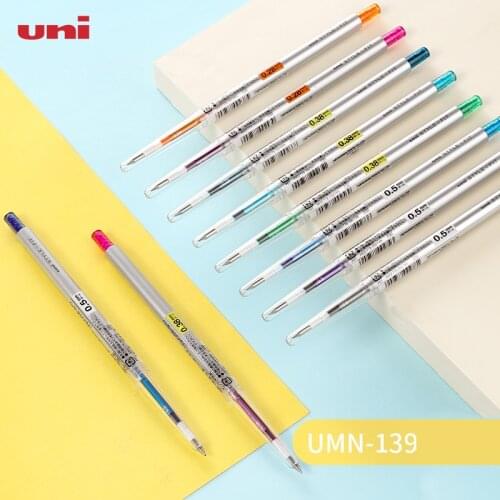 1pc UNI Uni-Ball Gel Pen Style Fit Series 0.28/0.38/0.5mm UMN-139 Press Color Gel Pen