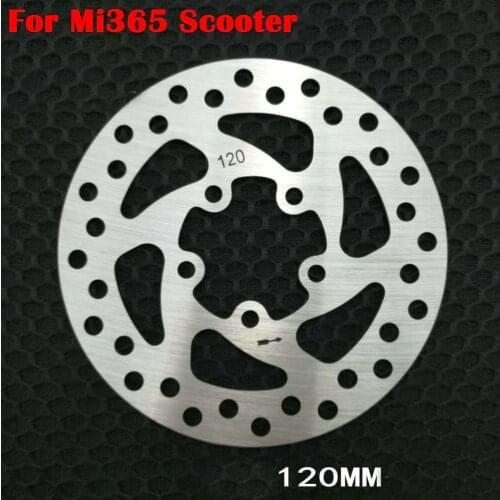 2pcs 120mm Electric Scooter Disc Brake Rotor Pad Replacement Parts For Xiaomi Mijia M365