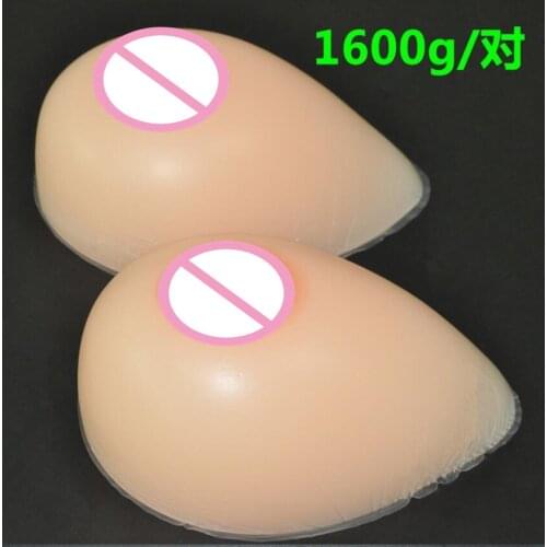 40DD/42D/44C 1600g Silicone Breast forms Mastectomy Artificial Silicone Fake Breast For Crossdressers And Transvestites