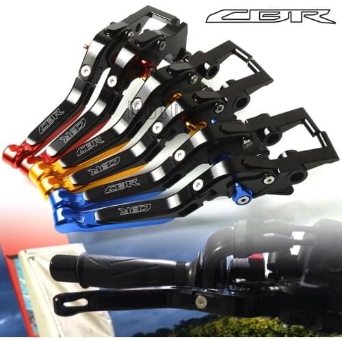 For Honda CBR125R/CBR150R Motorcycle CNC Aluminum Adjustable Folding Extendable Brake Clutch Levers CBR125/CBR150 CBR 125 150 R
