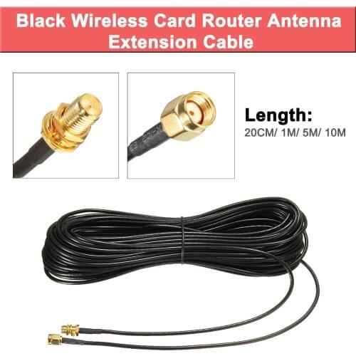 20CM / 1M / 5M / 10M SMA male and female wireless router antenna antenna extension cable copper feeder