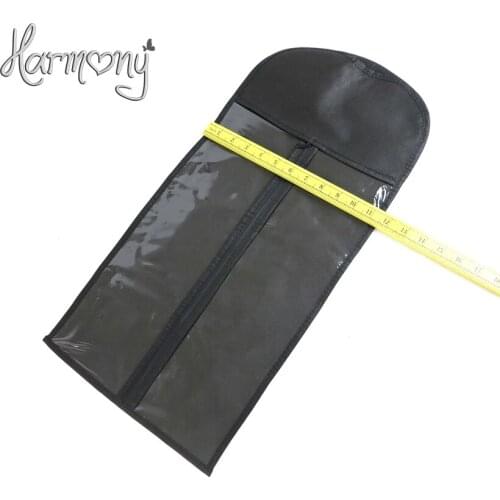 2 sets FREE SHIP Hair Extensions Storage Bag Carrier Suit Case Bag with Hanger For Packing weft Hair & Clip in Hair Extensions