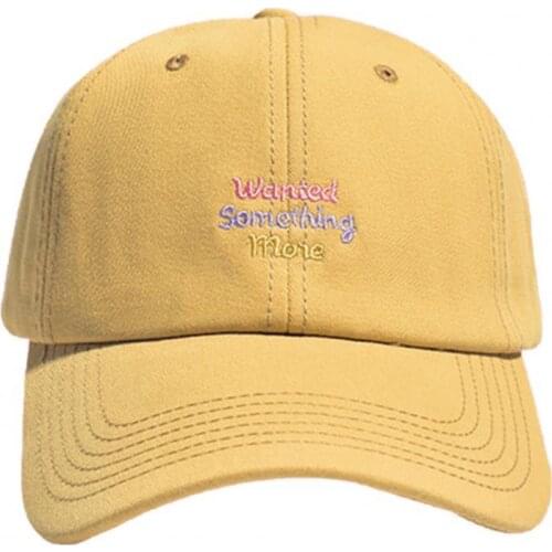 Embroidery Letters Baseball Hat Comfortable Cotton Blend Graceful All-match Sports Hat for Climbing