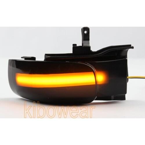 Dynamic Blinker For VW Touran 1T1 1T2 2003 2009 LED Turn Signal Light Side Lamp Pair arrow mirror indicator 2004 2005 2006 2007