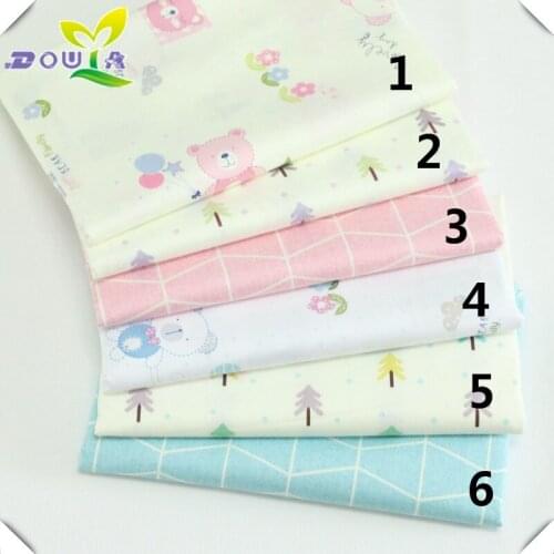Korean cartoon bear baby crib mattress fabric bed linen pillow cloth cloth kindergarten